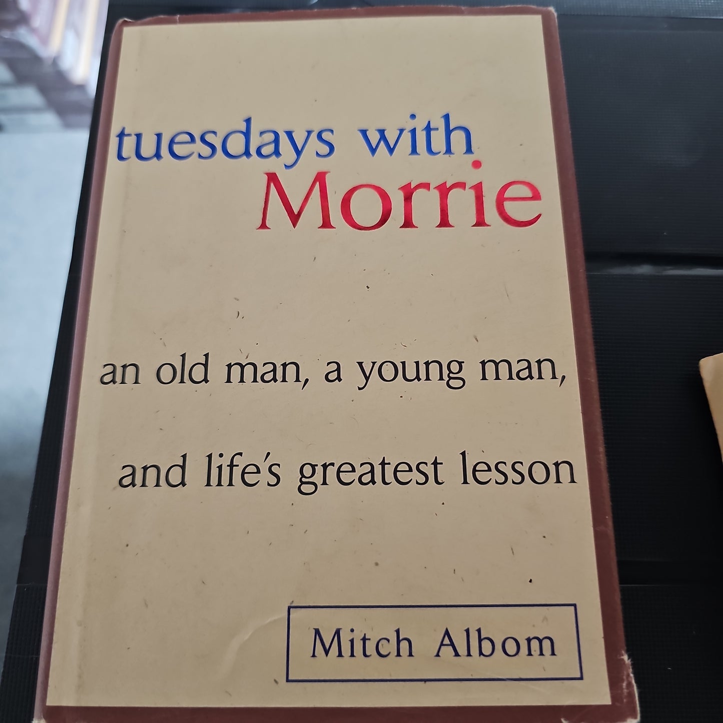 Tuesdays with morrie